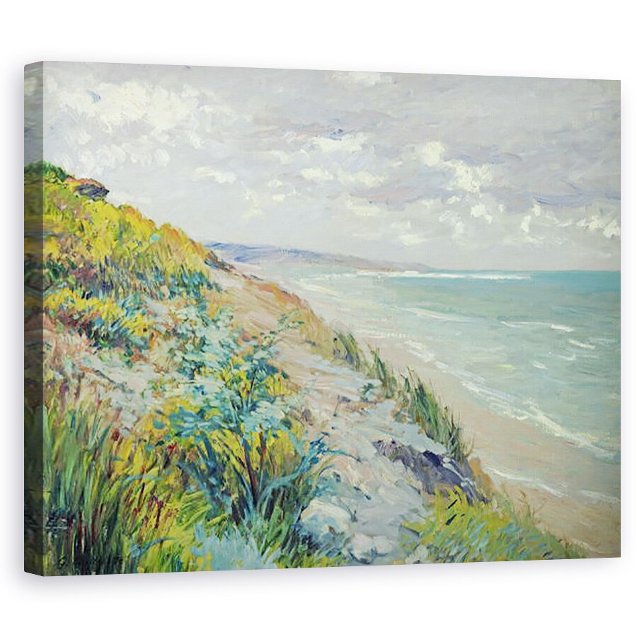 Tablou canvas - Gustave Caillebotte - Stanci langa mare la Trouville, 80 x 100 cm