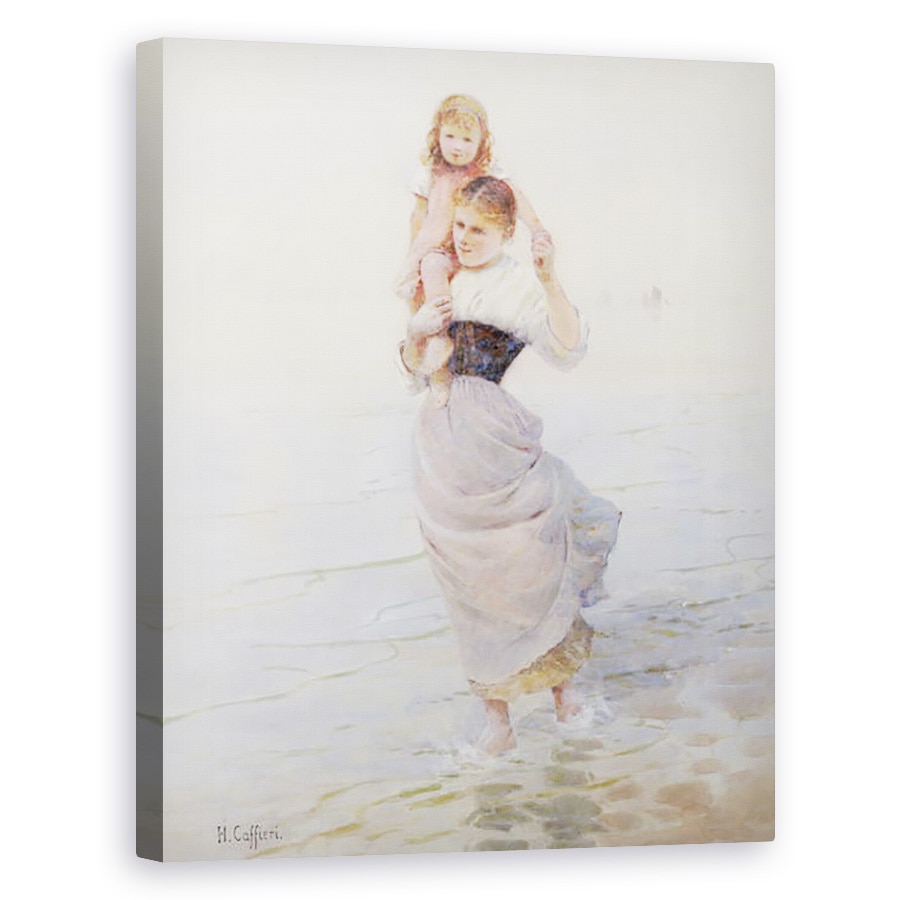 Tablou canvas - Hector Caffieri - Zile fericite, 80 x 100 cm