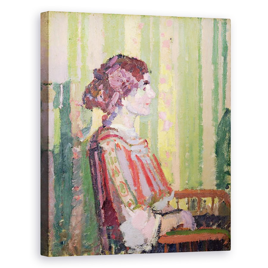 Tablou canvas - Harold Gilman - Dna Robert Bevan, 80 x 100 cm