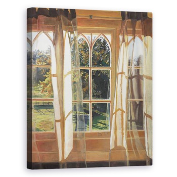 Tablou canvas - Helen White - Fereastra galbena, 2013, 40 x 50 cm Tablou canvas - Helen White - Fereastra galbena, 2013, 40 x 50 cm