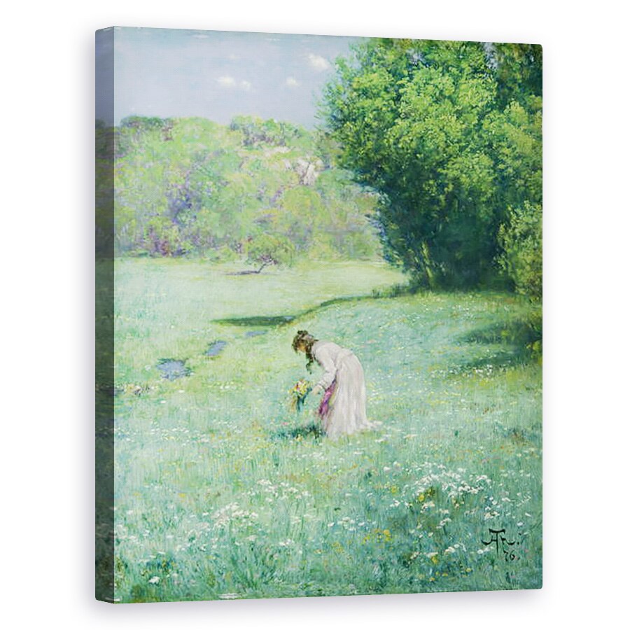 Tablou canvas - Hans Thoma - Lunca Woodland, 80 x 100 cm