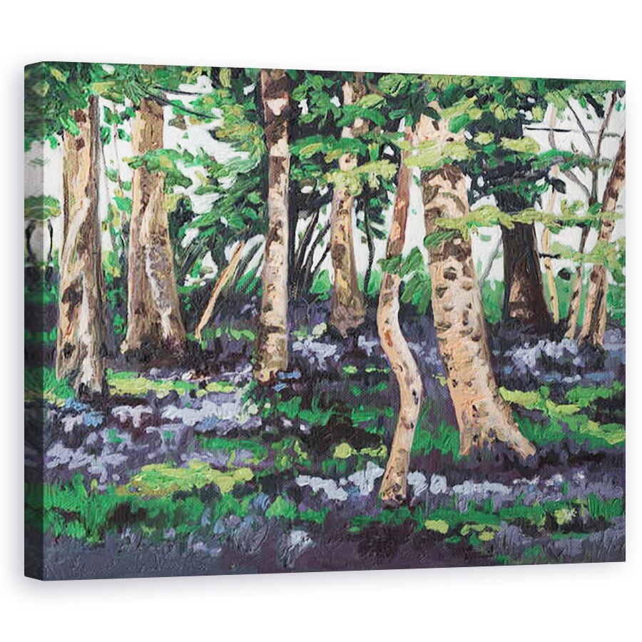 Tablou canvas - Helen White - Bluebell Lemn, 2009, 40 x 50 cm