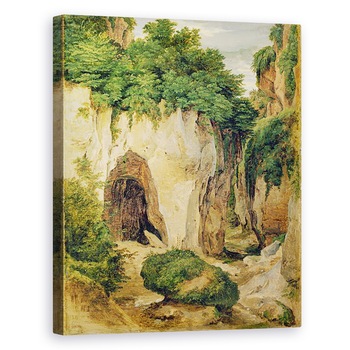 Tablou canvas - Heinrich Reinhold - Stanci la Sorrento, 40 x 50 cm Tablou canvas - Heinrich Reinhold - Stanci la Sorrento, 40 x 50 cm