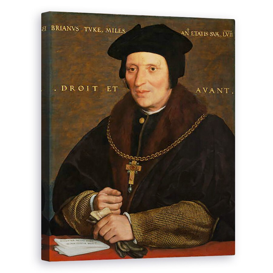 Tablou canvas - Hans Holbein the Younger - Sir Brian Tuke, 80 x 100 cm