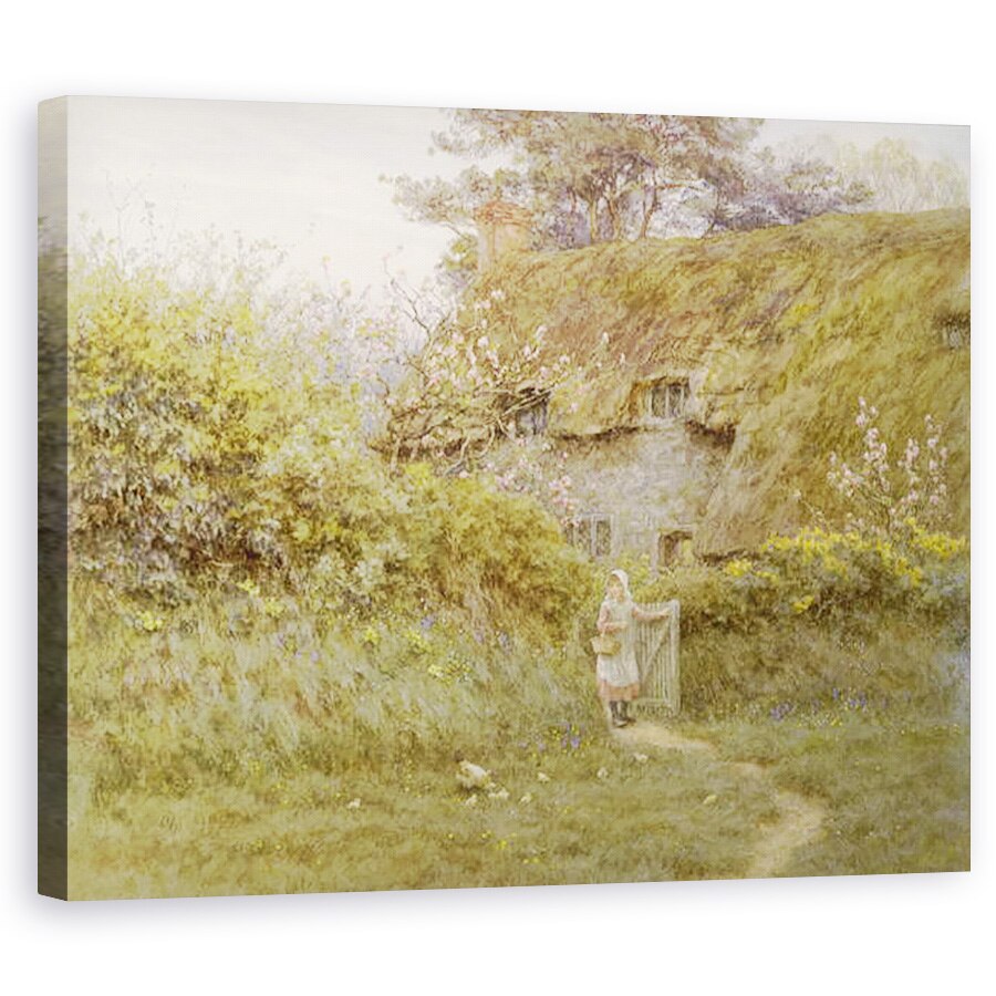 Tablou canvas - Helen Allingham - Primavara, 40 x 50 cm