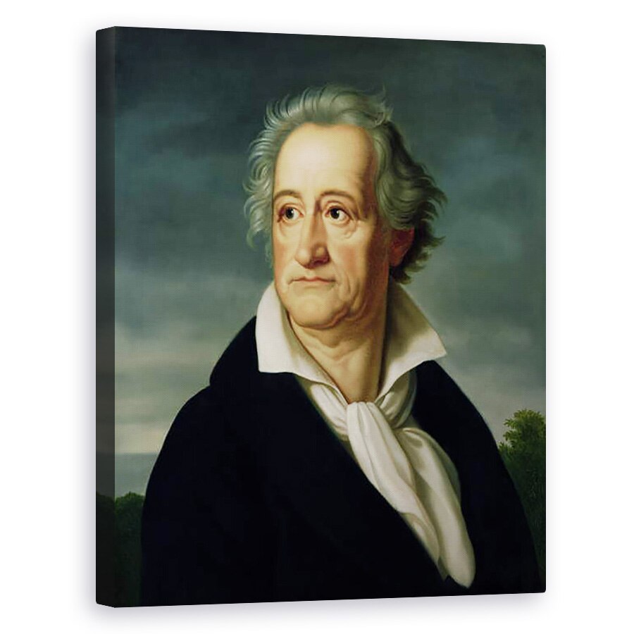 Tablou canvas - Heinrich Christoph Kolbe - Goethe 1749-1832, 80 x 100 cm