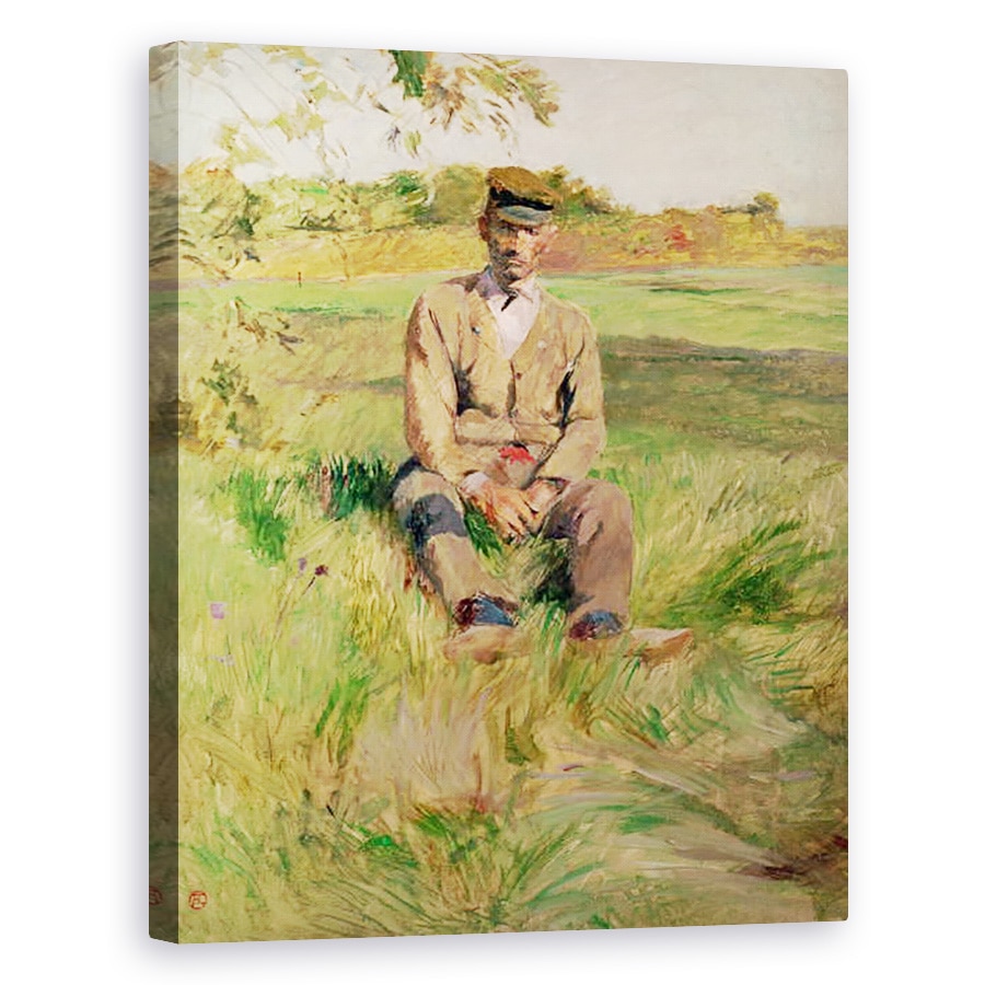 Tablou canvas - Henri de Toulouse-Lautrec - Muncitor la Celeyran, 80 x 100 cm