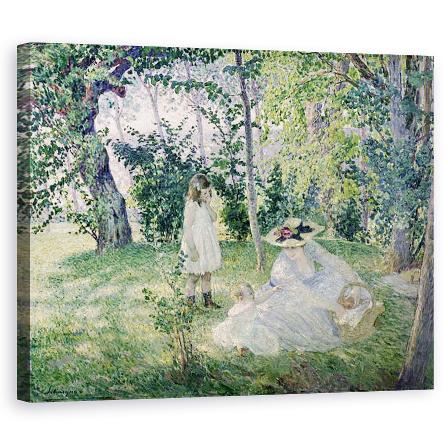 Tablou canvas - Henri Lebasque - Picnicul, 80 x 100 cm