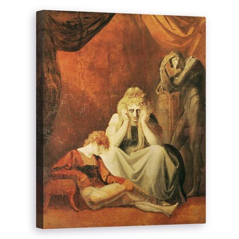 Tablou canvas - Henry Fuseli - Iata-ma si Sorrow Sit, 80 x 100 cm Tablou canvas - Henry Fuseli - Iata-ma si Sorrow Sit, 80 x 100 cm