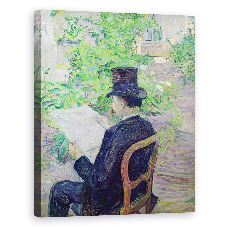 Tablou canvas - Henri de Toulouse-Lautrec - Monsieur Desire Dihau 1833-99 1890, 40 x 50 cm