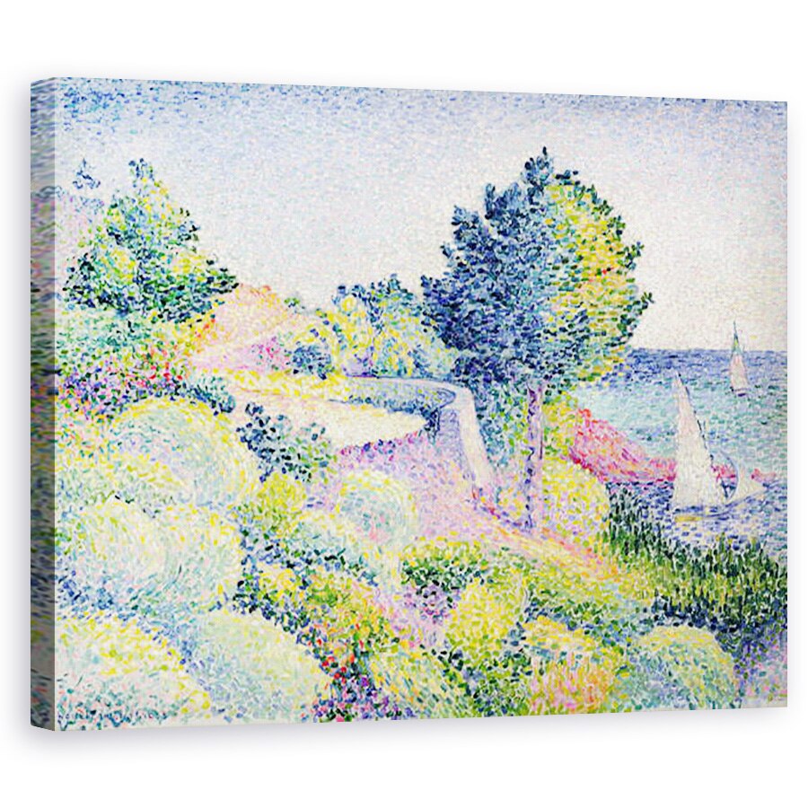 Tablou canvas - Henri-Edmond Cross - La Route sur la Cote, 80 x 100 cm