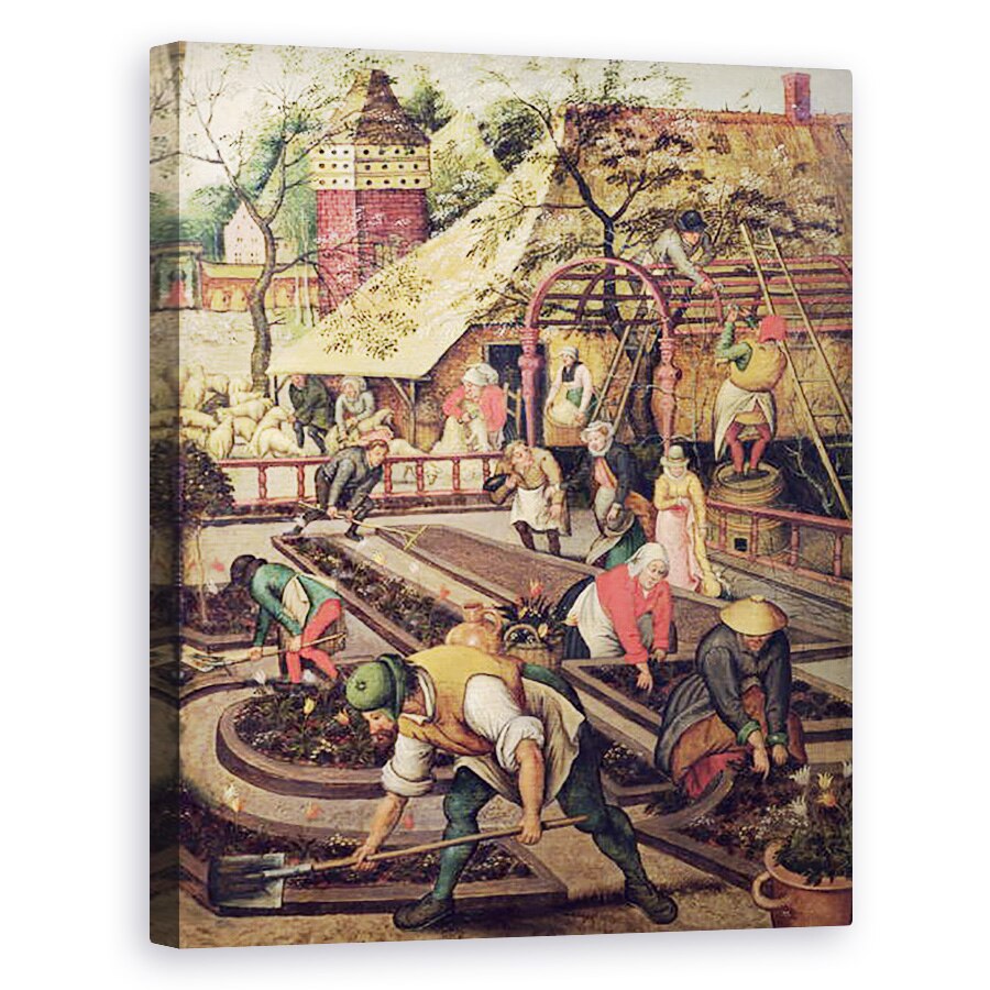 Tablou canvas - Jacob Grimmer - Primavara, 80 x 100 cm