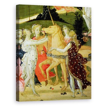 Tablou canvas - Jacopo del Sellaio - Triumful castitatii II, 40 x 50 cm Tablou canvas - Jacopo del Sellaio - Triumful castitatii II, 40 x 50 cm