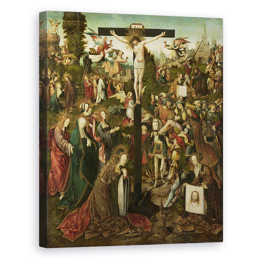 Tablou canvas - Jacob Cornelisz van Oostsanen - The Crucifixion, 40 x 50 cm