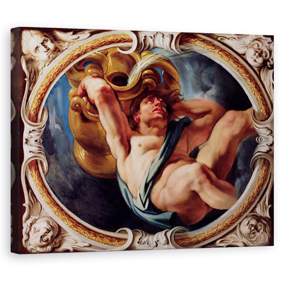 Tablou canvas - Jacob Jordaens - Varsator, 80 x 100 cm