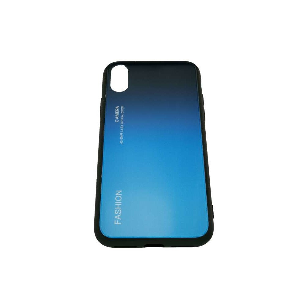 Husa Apple iPhone X Hybrid Back Degrade, Albastru