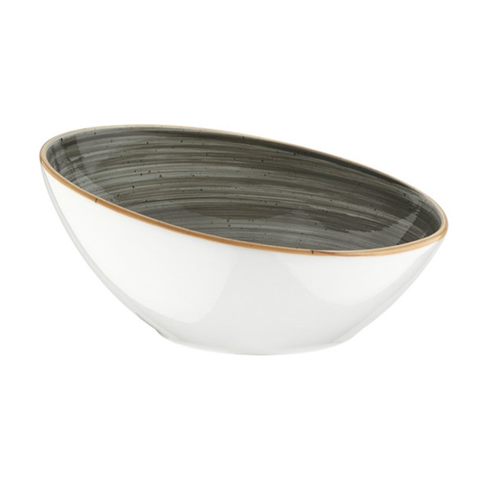 Bonna Space Dőlt porcelán tál 22cm 750ml