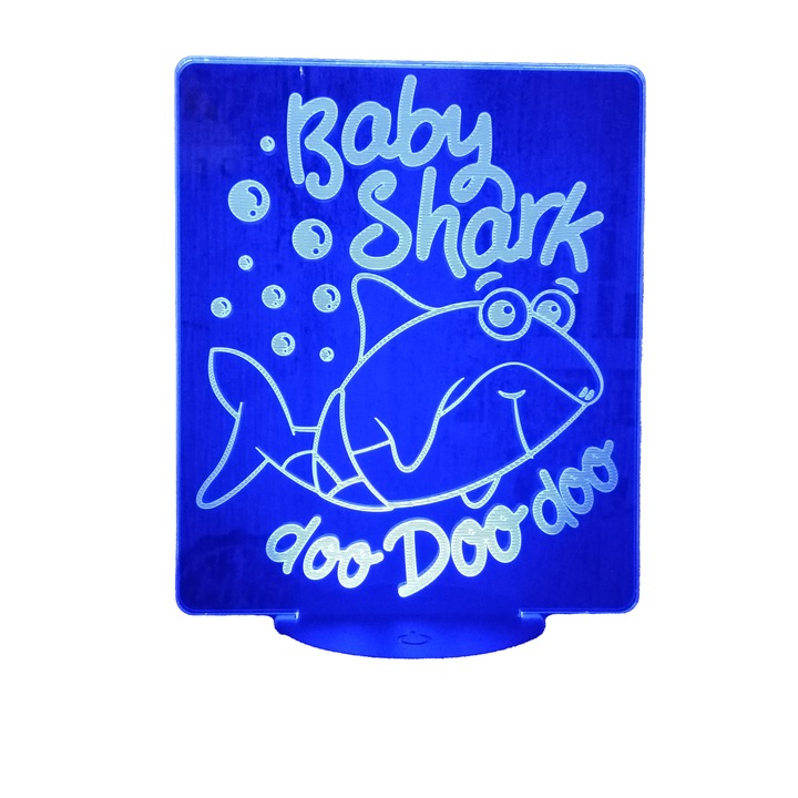 Lampa de veghe, Gaopin, 3D, Multicolor