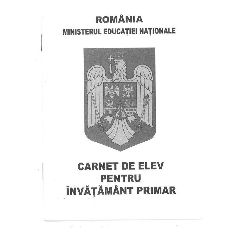 Carnet de elev pentru Invatamant Primar