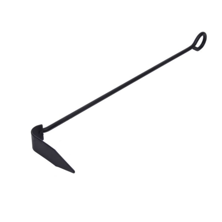 Accesoriu extractor din metal pentru soba sau semineu, 53 cm, negru