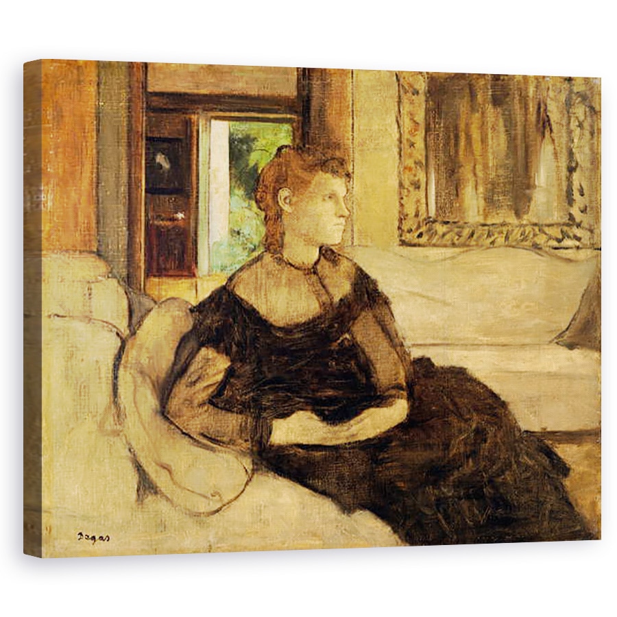 Tablou canvas - Edgar Degas - Madame Théodore Gobillard, 40 x 50 cm