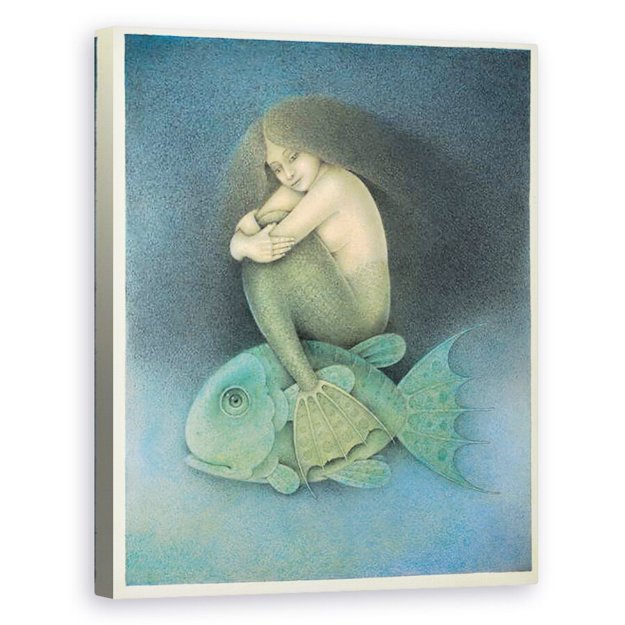 Tablou canvas - Wayne Anderson - O sirena, 40 x 50 cm