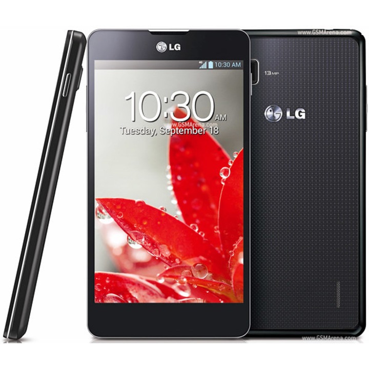 Калъф за телефон Cellular Line Shocking за LG Optimus G E975, Черен
