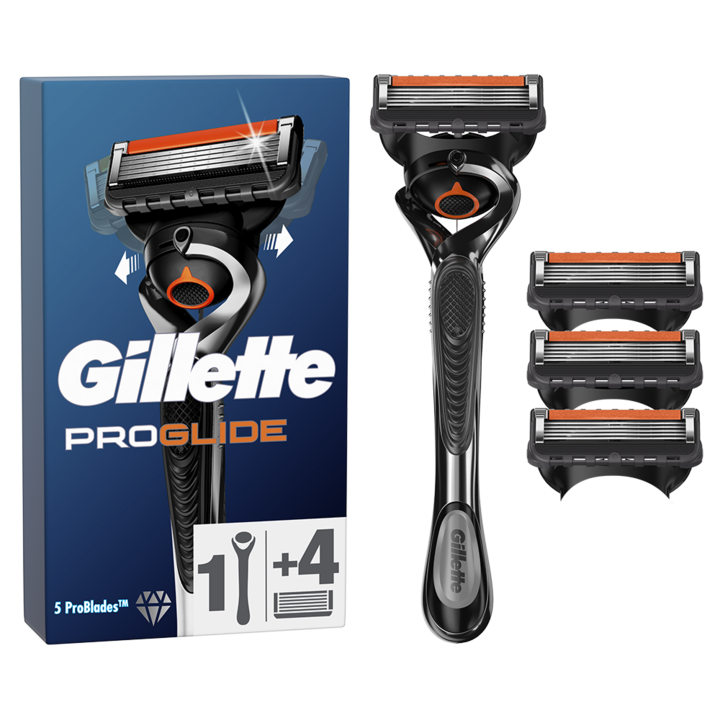 Aparat de ras Gillette ProGlide FlexBall + 3 rezerve