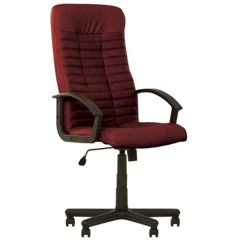 Scaun de birou directorial Boss, piele ecologica, bordo Scaun de birou directorial Boss, piele ecologica, bordo