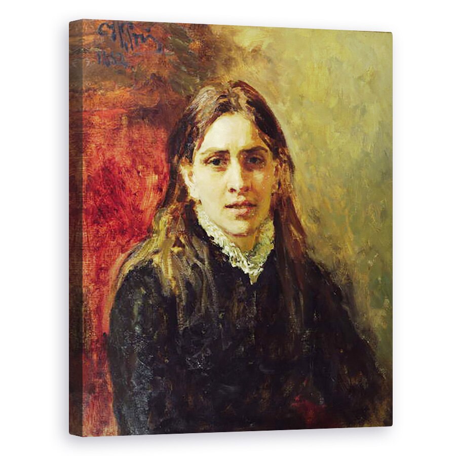 Tablou canvas - Ilya Efimovich Repin - Portret De Pelageya Antipovna Strepetova 1850-1903 1882, 40 x 50 cm