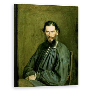 Tablou canvas - Ivan Nikolaevich Kramskoy - Portretul Contelui Lev Nikolaevici Tolstoi 1828-1910 1873, 60 x 75 cm Tablou canvas - Ivan Nikolaevich Kramskoy - Portretul Contelui Lev Nikolaevici Tolstoi 1828-1910 1873, 60 x 75 cm