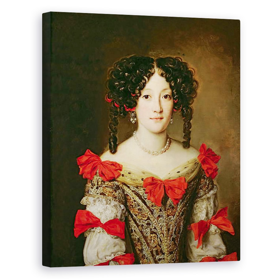 Tablou canvas - Jacob Ferdinand Voet - Portretul unei Femeie, 80 x 100 cm