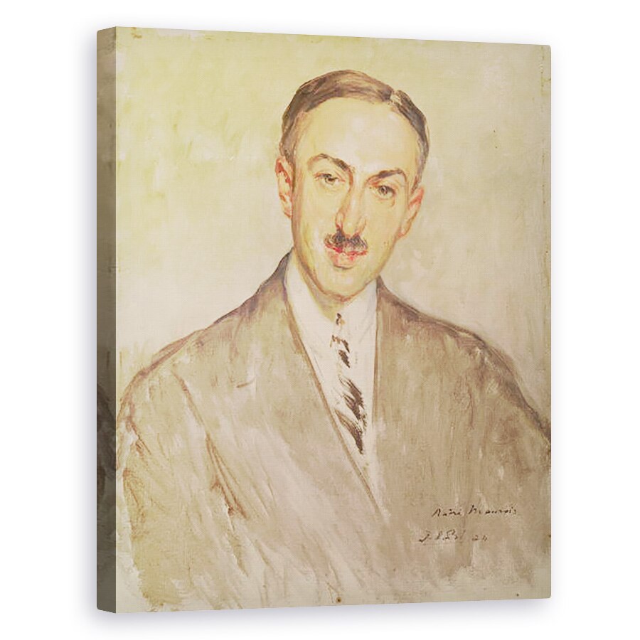 Tablou canvas - Jacques-Emile Blanche - Studiu pentru Portretul lui Andre Maurois 1885-1967 1924, 40 x 50 cm