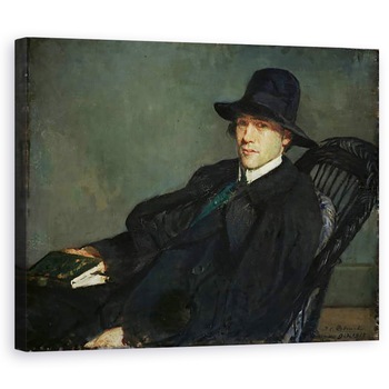 Tablou canvas - Jacques-Emile Blanche - Portretul lui Andre Gide 1869-1951 1912, 80 x 100 cm Tablou canvas - Jacques-Emile Blanche - Portretul lui Andre Gide 1869-1951 1912, 80 x 100 cm