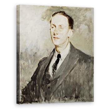 Tablou canvas - Jacques-Emile Blanche - Portretul lui Jean Giraudoux 1882-1944 1924, 40 x 50 cm Tablou canvas - Jacques-Emile Blanche - Portretul lui Jean Giraudoux 1882-1944 1924, 40 x 50 cm