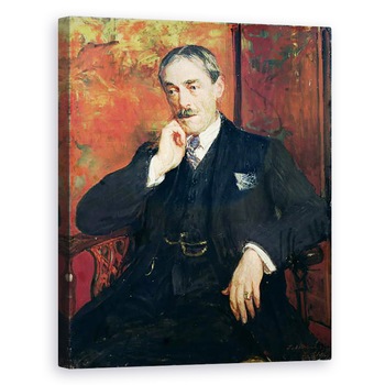 Tablou canvas - Jacques-Emile Blanche - Portretul lui Paul Valery 1871-1945, 80 x 100 cm Tablou canvas - Jacques-Emile Blanche - Portretul lui Paul Valery 1871-1945, 80 x 100 cm