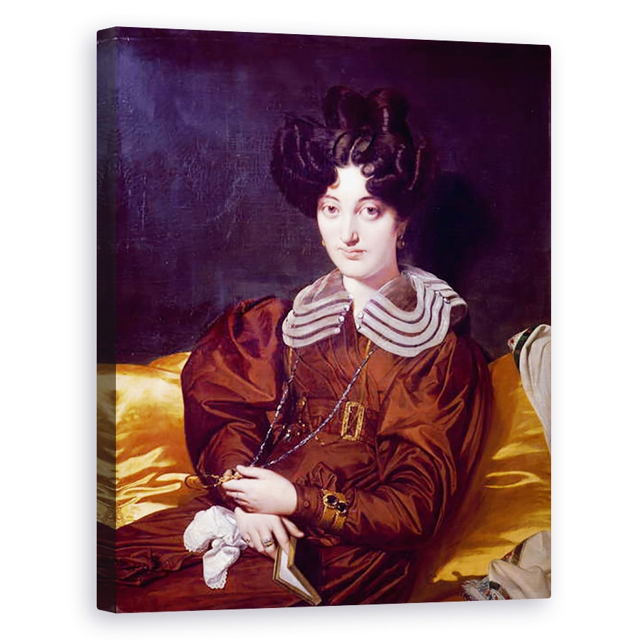 Tablou canvas - Jean Auguste Dominique Ingres - Portret De Suzanne Clarisse de Salvaing de Boisseiu, Madame Marcotte de Sainte-Marie, 40 x 50 cm