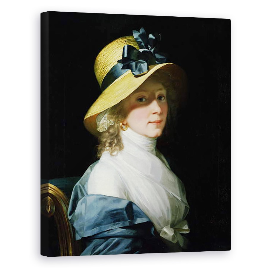 Tablou canvas - Jean Laurent Mosnier - Portretul lui Frau Senator Elisabeth Hudtwalcker, nee Moller 1752-1804, 80 x 100 cm
