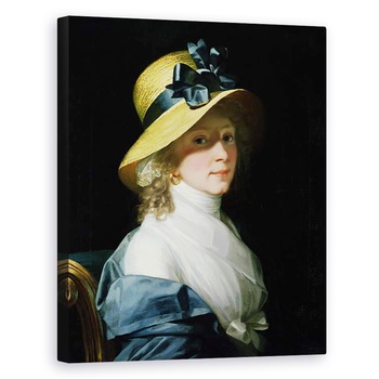 Tablou canvas - Jean Laurent Mosnier - Portret De Frau Senator Elisabeth Hudtwalcker, nee Moller 1752-1804, 40 x 50 cm Tablou canvas - Jean Laurent Mosnier - Portret De Frau Senator Elisabeth Hudtwalcker, nee Moller 1752-1804, 40 x 50 cm