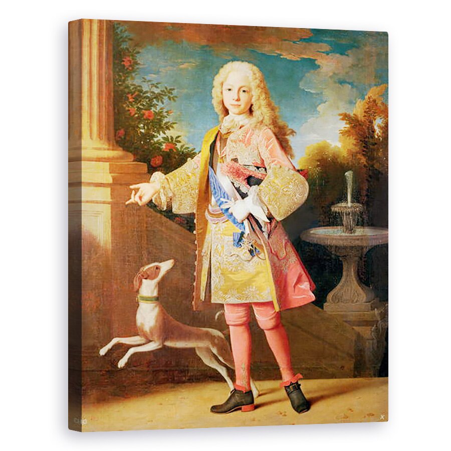 Tablou canvas - Jean Ranc - Portret De Ferdinand De Bourbon, Print De Asturias, 40 x 50 cm