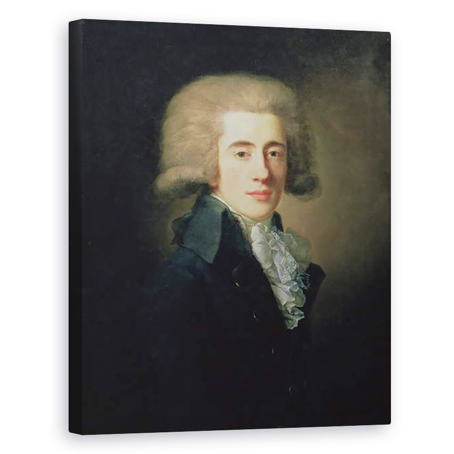 Tablou canvas - Jean Louis Voille - Portretul Vice-Cancelarului Nikita Panin 1770-1837, 80 x 100 cm