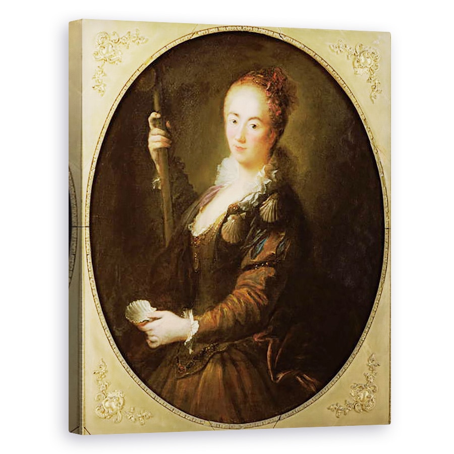 Tablou canvas - Jean-Alexis Grimou - Portretul lui Un Pelerin, 80 x 100 cm