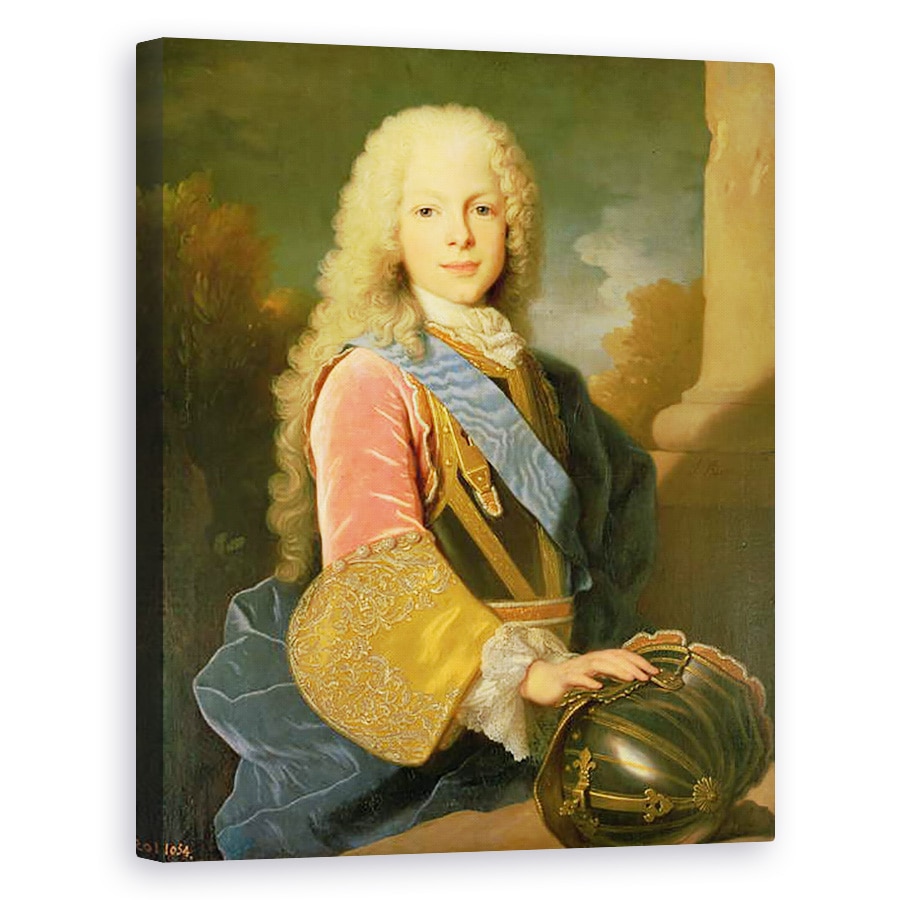 Tablou canvas - Jean Ranc - Portretul lui Ferdinand de Bourbon si Savoia 1713-59 Print de Asturias, 60 x 75 cm