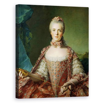 Tablou canvas - Jean-Marc Nattier - Portretul Marie Adelaide 1759-1802 1756, 40 x 50 cm Tablou canvas - Jean-Marc Nattier - Portretul Marie Adelaide 1759-1802 1756, 40 x 50 cm