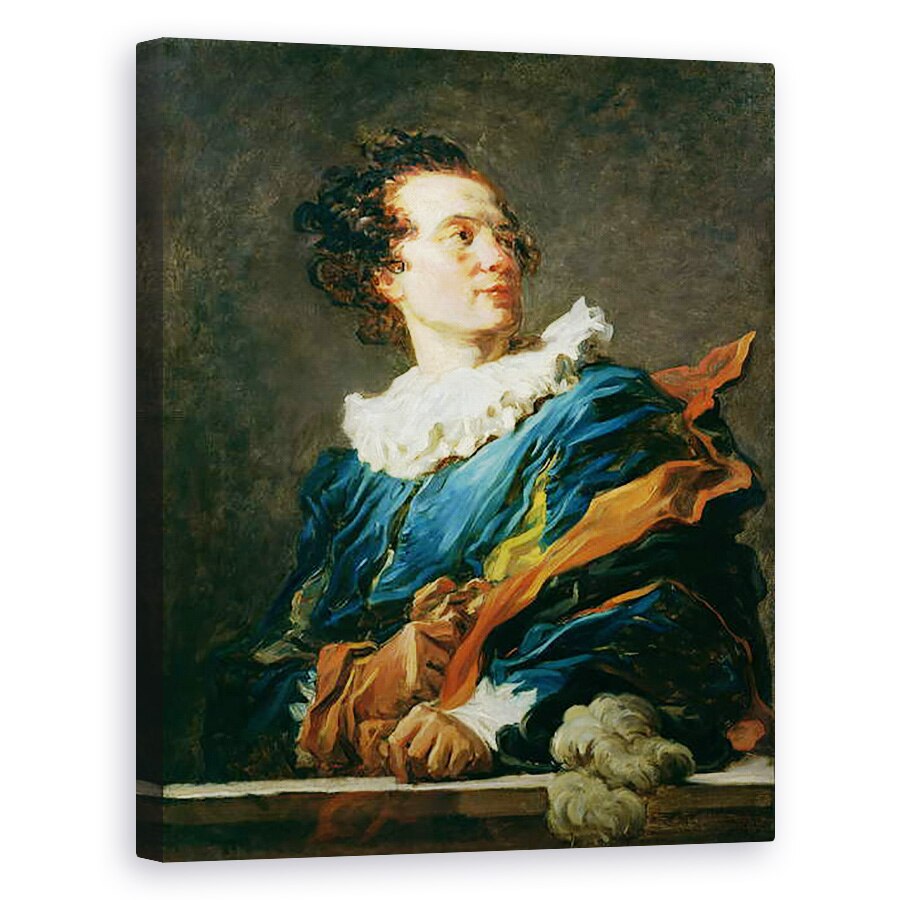 Tablou canvas - Jean-Honore Fragonard - Figura de fantezie - Portretul Abatele Saint-Non 1727-91 1769, 40 x 50 cm
