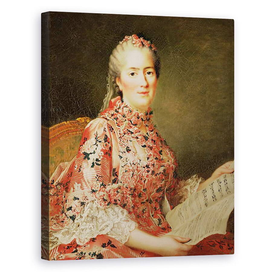 Tablou canvas - Jean-Marc Nattier - Portretul Victoire al Frantei 1733-99, 80 x 100 cm