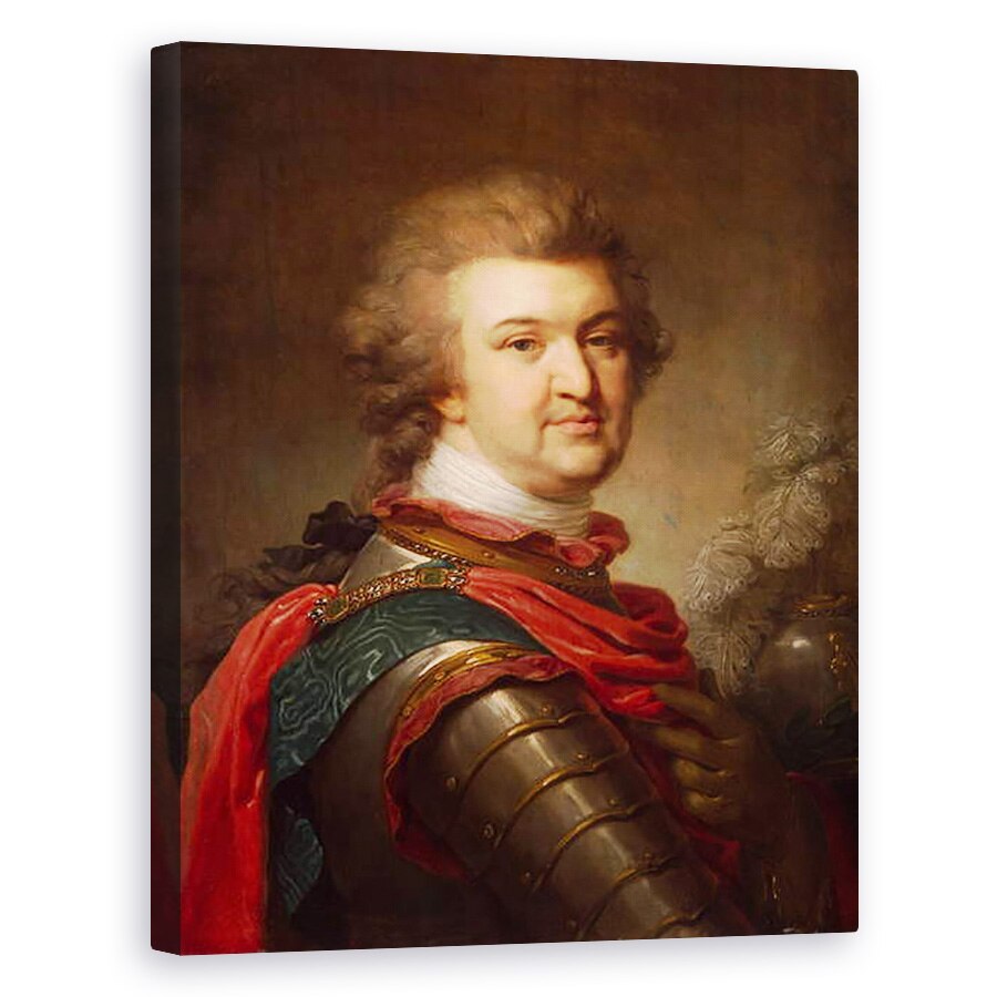 Tablou canvas - Johann Baptist Edler von Lampi - Portretul Printului Grigori Potemkin, 60 x 75 cm