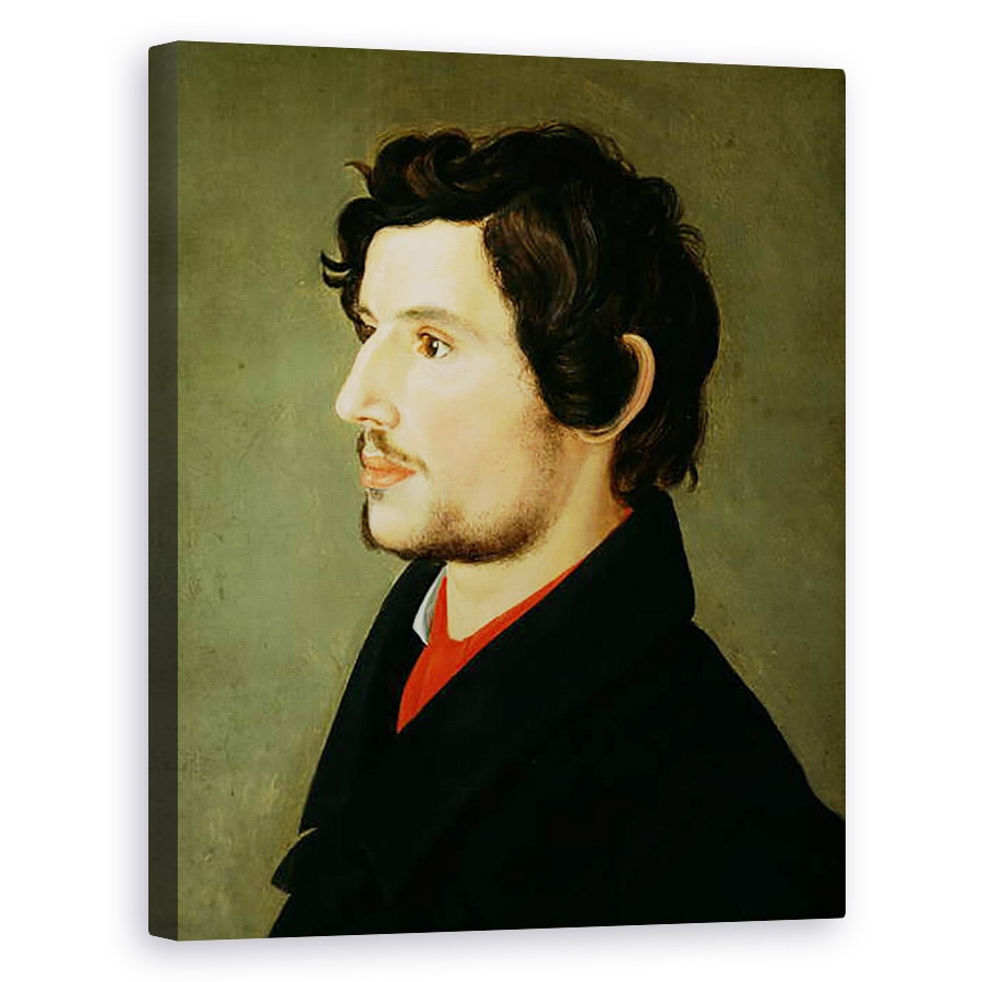 Tablou canvas - Julius Oldach - Portretul lui Otto Sigismund Runge 1806-39, 40 x 50 cm