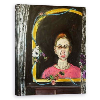 Tablou canvas - Julie Held - Autoportret - Cronologie, 2015, 40 x 50 cm Tablou canvas - Julie Held - Autoportret - Cronologie, 2015, 40 x 50 cm