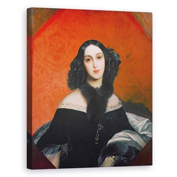 Tablou canvas - Karl Pavlovich Bryullov - Portretul lui M.A. Bek, 60 x 75 cm Tablou canvas - Karl Pavlovich Bryullov - Portretul lui M.A. Bek, 60 x 75 cm
